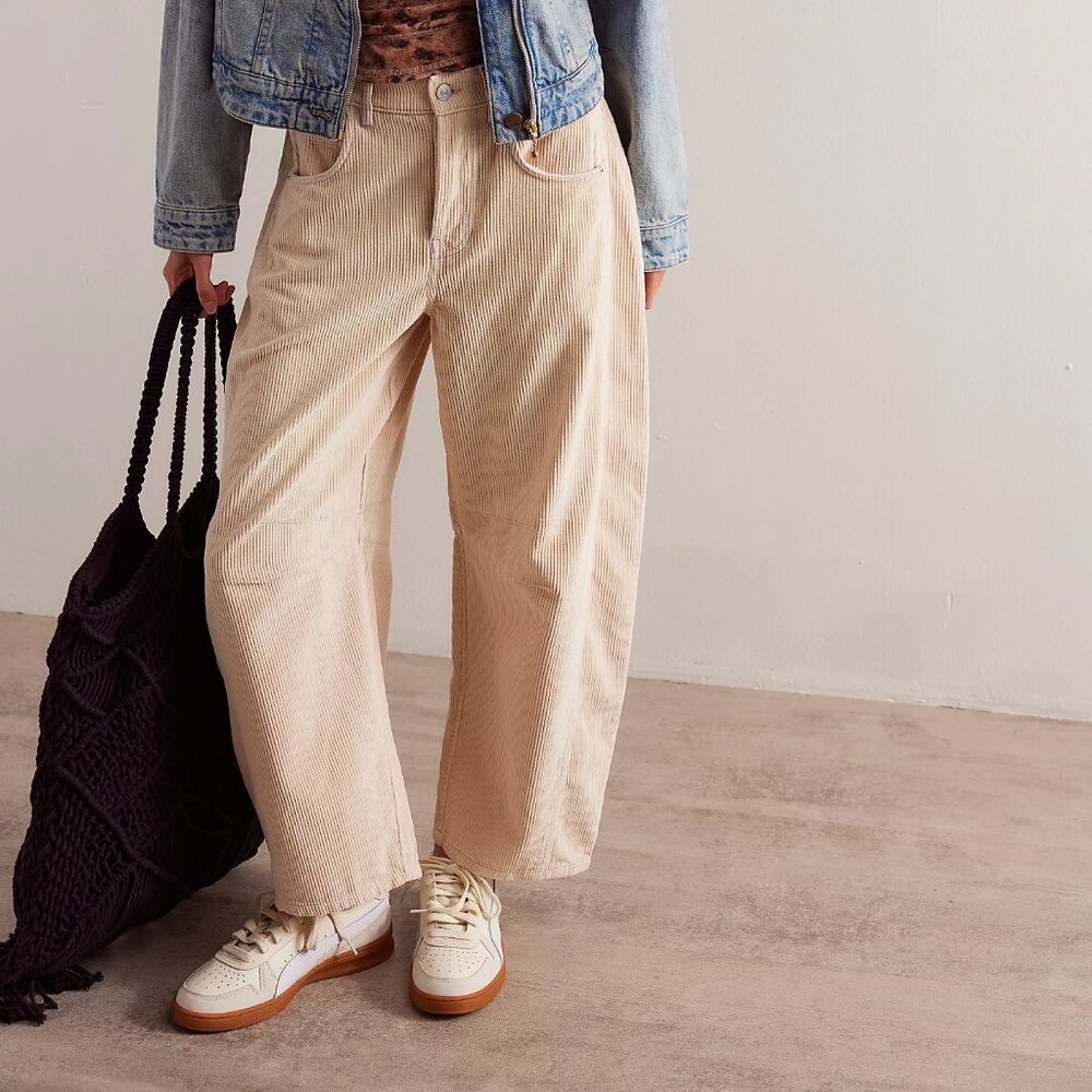 Free People Good Luck Corduroy Jeans - Picture 5 of 11